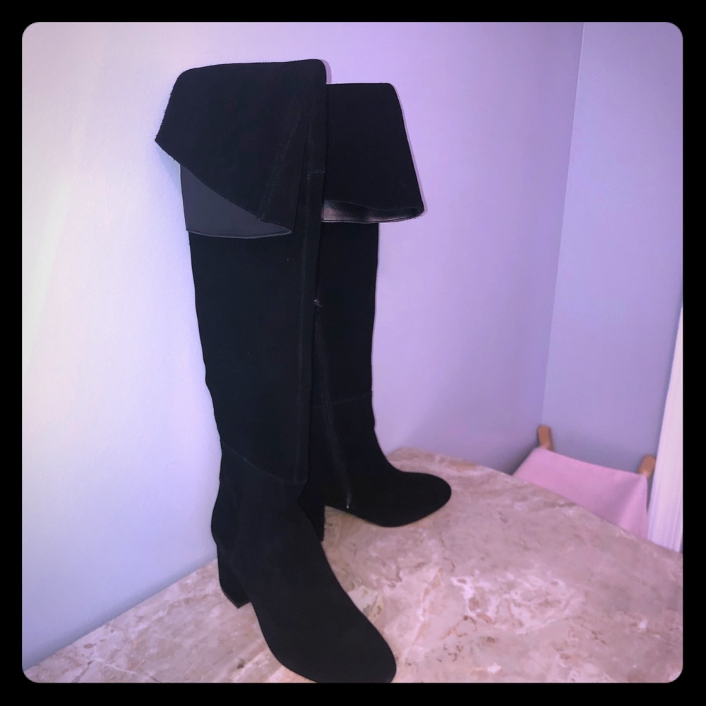 Brand New White House Black Market OTK Boots